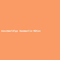 Geschmeidige Baumwolle-Mütze