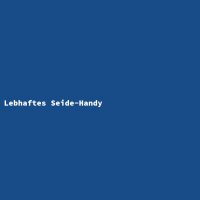 Lebhaftes Seide-Handy