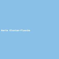 Harte Elastan-Flasche